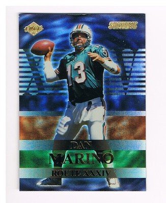 2000 Collector's Edge Supreme Dan Marino #R4 Route XXXIV