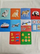 10Pcs English Kids Encyclopedia Books General Knowledge Reading Set for Toddlers