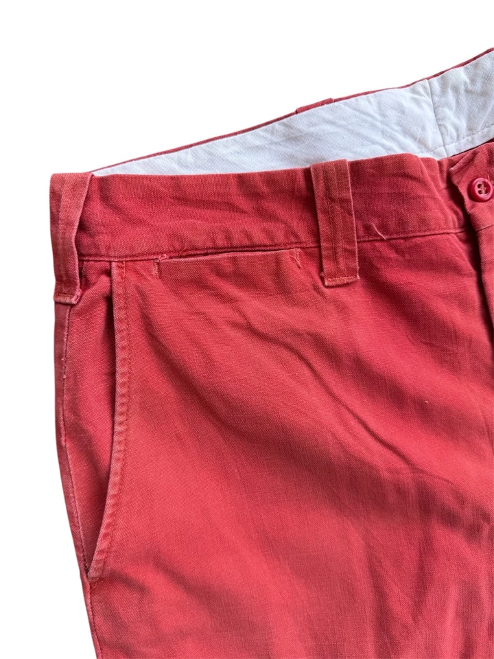 Vintage 1960s Murray’s Toggery Shop “Nantucket Reds” Cotton Chino - Image 4 of 4