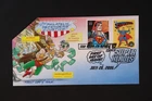 Dr Jim Stamps Fdc Bennet Cachetoons Cover Superman 2V Super Heroes Series
