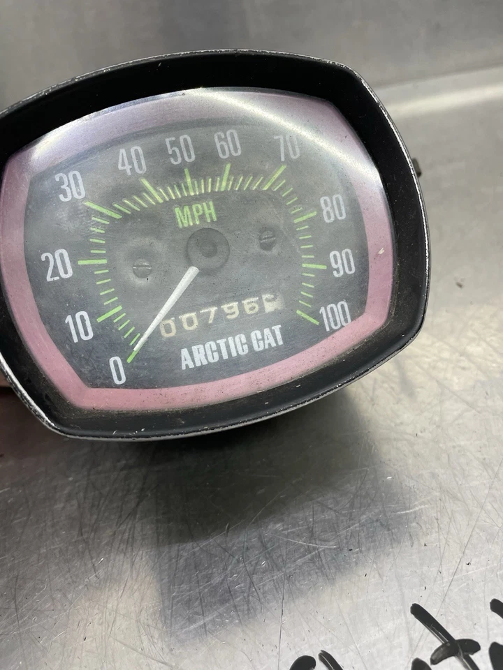 73 74 75 Arctic Cat Panther Cheetah Puma 340 400 440 velocímetro medidor de velocidade - Imagem 2 de 4