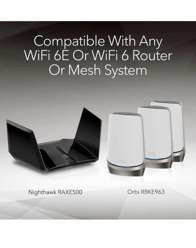 NETGEAR - Nighthawk AXE3000 Tri-Band Wi-Fi 6E USB 3.0 Adapter - Black - Image 2 of 4