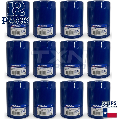 ACDelco PF2232 Oil Filter 12691158 GM Original Equipment - 12 Pack Duracase - Picture 1 of 3