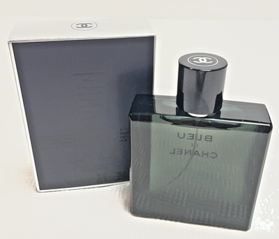 Bleu de CHANEL Eau de Toilette Spray Men, 3.4 oz (100ml) NEW IN