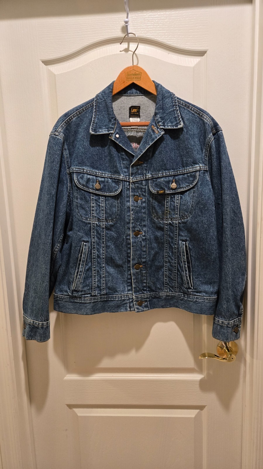 Vintage Lee Hard Rock Cafe Blue Jean Jacket Men's 44R  NWOT thumbnail 2