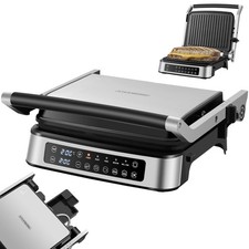 180° Kontaktgrill Elektrischer Grill Paninigrill Panini Maker Sandwich …