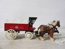 Tough Ertl Bank To Find Wagon & Horses Leinenkugel's Beer Chippewa Falls WI