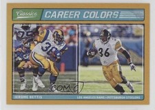 2017 Panini Classics Career Colors Gold Jerome Bettis #CC-8 HOF 4r2