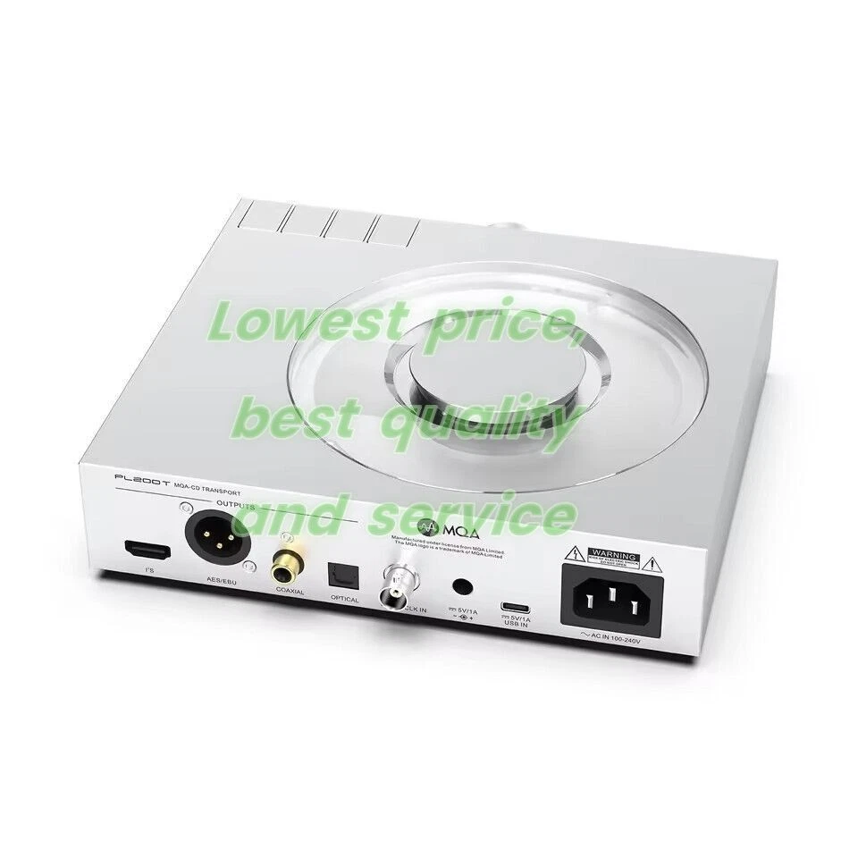 Clock Input USB Digital Interface SMSL PL200T MQA-CD Digital Turntable CD Player - Image 4 of 4
