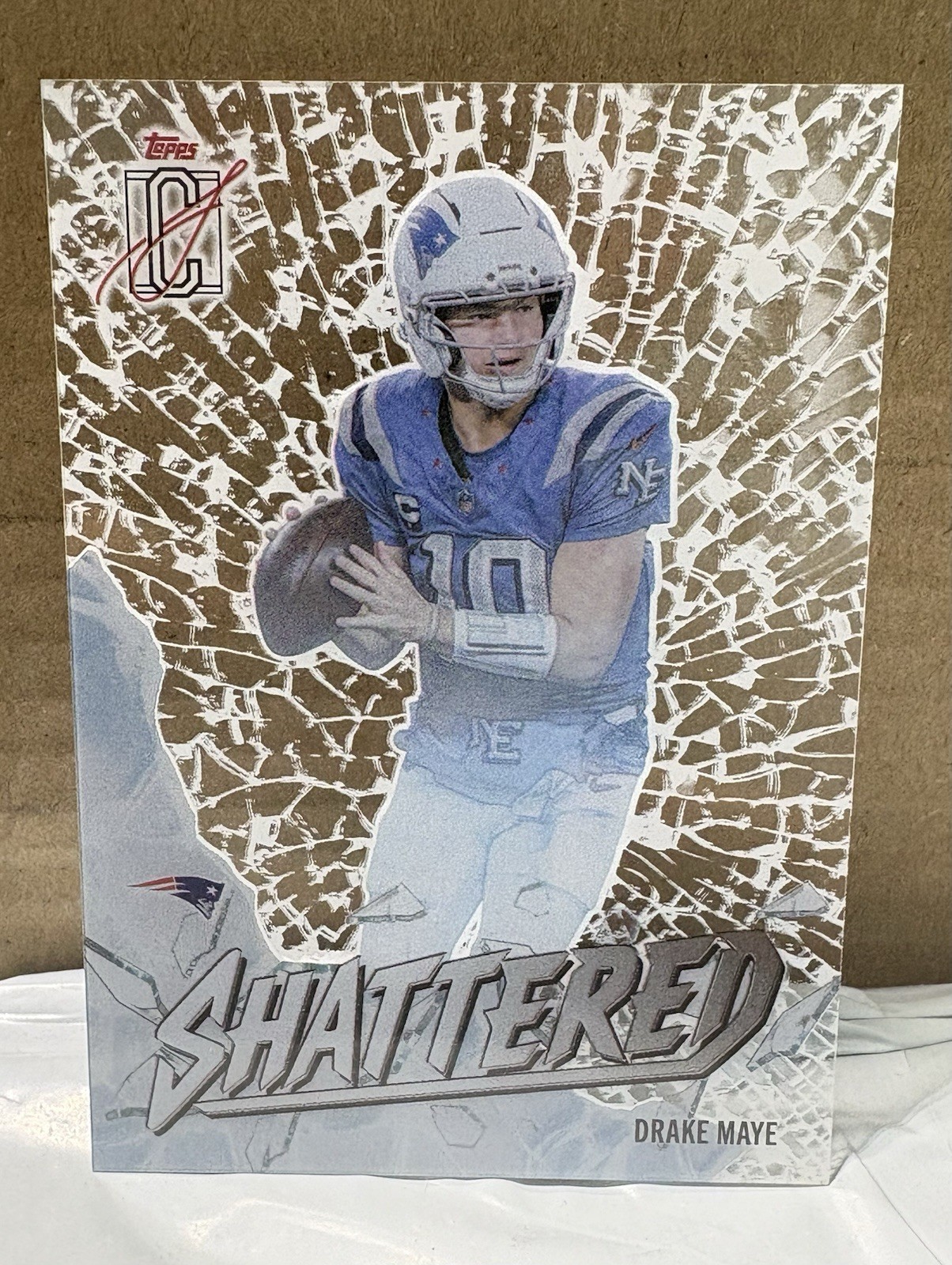 2025 Topps Signature Class Drake Maye Shattered Acetate  SSP Case Hit* #S-19