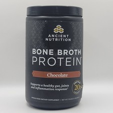 Ancient Nutrition Bone Broth Protein Powder - CHOCLOATE - 17.8 oz  DENTED 