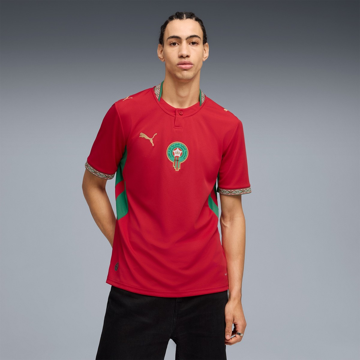 Men's Puma Red Morocco National Team 2026 Home Replica Jersey | eBay