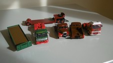 Oxford /Trackside Showmans  Trailers scammell ERF  FAULTS 1/76 scale job lot