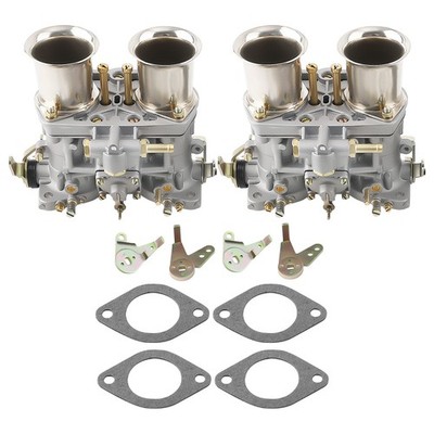 2 x 44 IDF Vergaser Doppelvergaser mit Air Horn for VW Käfer Beetle Porsche 912