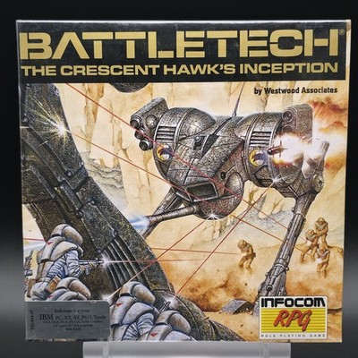 BattleTech: The Crescent Hawk's Inception, 1988, Big Box, New & Sealed