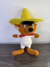 Vintage 1997 Looney Tunes Speedy Gonzales Plush Ace Novelty Warner Bros Tag