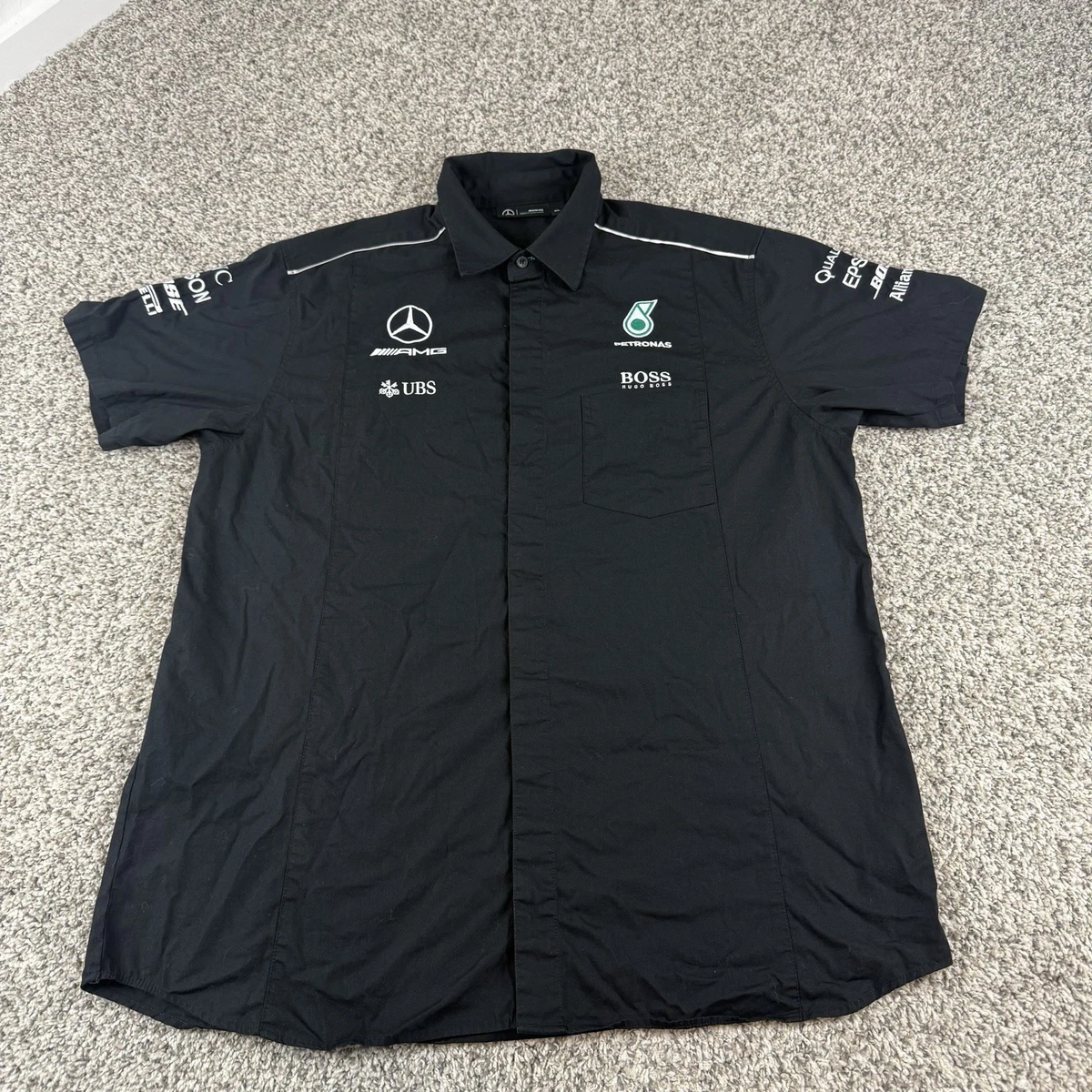Preços baixos em Mercedes homens Camisas fãs de Fórmula 1 | eBay