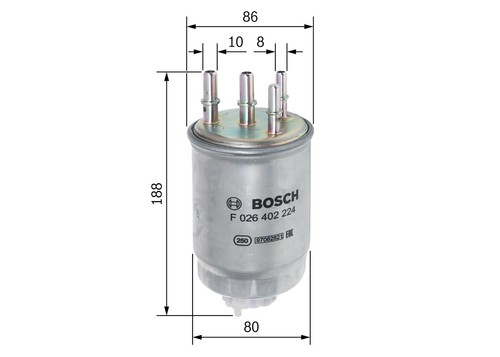 BOSCH F 026 402 224 Kraftstofffilter für LAND ROVER - Bild 5 von 10