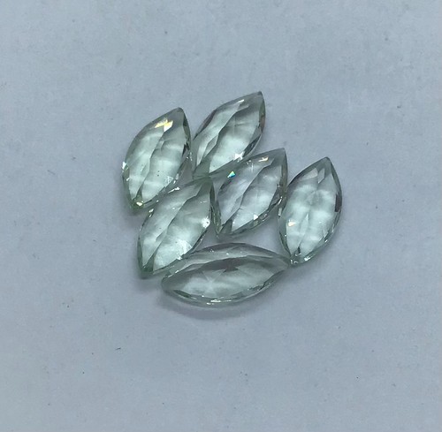 Green Amethyst Marquise Cut AAA Natural Loose Gemstone For Assorted All Jewelry - Picture 6 of 11