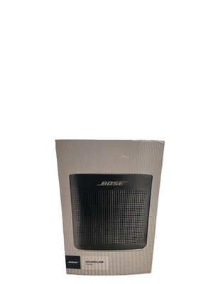Bose SoundLink COLOR II Soft black Bluetooth Speaker Portable USED W/ Box
