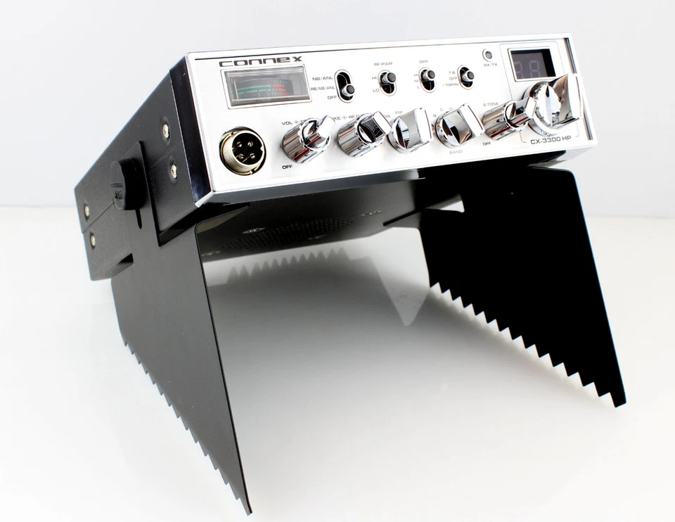 Workman C520 Black Hump Mount Bracket for CB Ham 10 Meter Radio No Drill Install - Image 2 of 4