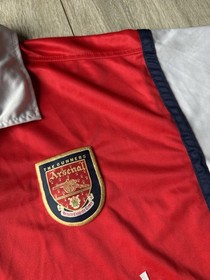 Nike Arsenal Shirt Men's Large Red Dreamcast 2000/02