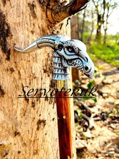 Vintage Dragon Head Walking Stick Cane for Grand Father  Mother Gift