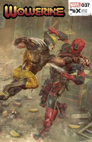 WOLVERINE #37 BJORN BARENDS DEADPOOL EXCLUSIVE X-MEN 1