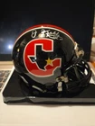 AUTOGRAPHED MINI HELMET JIM KELLY HOUSTON GAMBLERS