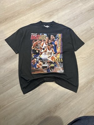 Play Nice Studio Kobe Bryant and Allen Iverson Tee Brand New Oversized Size XL