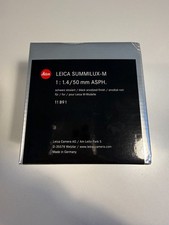 Leica Summilux-M 50mm F/1.4 Aspherical lens Black OPEN BOX