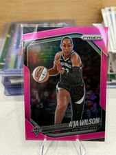 2025 Panini Prizm WNBA A'ja Wilson Prizm Pink /175 Aces