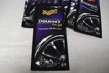 Lot Of 12 Meguiars Endurance Tire Gel Individual Packets - 1 Oz Each Convenient