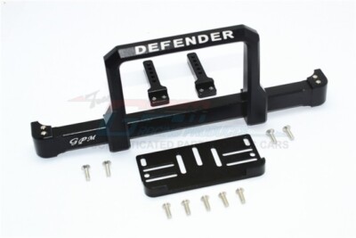 GPM-TRX4330FB-BK TRX-4 Defender Aluminium Frontstoßstange mit Windenplatte (On-R