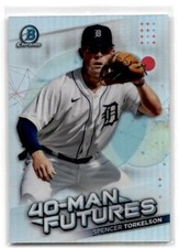 2021 Bowman Chrome #FMF-1 Spencer Torkelson 40-Man Futures Detroit Tigers