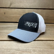 PS Power Service Energy Wyoming Black Snapback Trucker Hat Cap