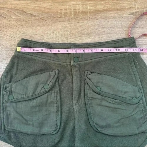 Free People Timko Shorts Slouchy Mid Sweat Shorts Baggy in Seagrass Green Small - Picture 5 of 6