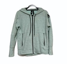 Women's Adidas ID Stadium Full Zip Hoodie in Mint Green Sz SM EUC