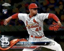 2018 Topps Chrome Update #HMT34 Jordan Hicks NM
