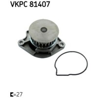 SKF Wasserpumpe KüHlmittelpumpe Passend FüR VW Golf IV Seat Ibiza Vkpc 81407