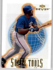 2001 Upper Deck MVP Super Tools Carlos Delgado Foil Insert MLB PWE UD Blue Jays