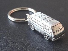 + Schlüsselanhänger für VW T3 Bus Bulli silber Bluestar Whitesar Redstar