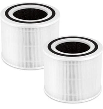 2-pk Core 300 Replacement Filter Compatible LEVOIT Core 300, H13 HEPA Filter NEW