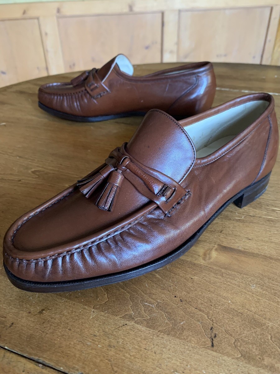 Vintage Florsheim Royal Imperial Loafers Mens Brown Leather Slip On Dress Shoes s-l400.jpg main image 3