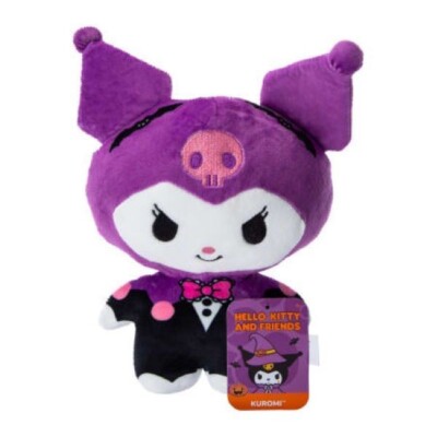 Sanrio **HELLO KITTY VAMPIRE KUROMI** 8'' PLUSH** NWT Halloween
