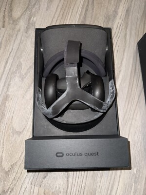 Meta Oculus Quest 128GB VR Headset Virtual Reality System Operation Confirmed