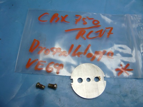 Honda CBX 750 RC 17 Vergaser Typ VE64 Drossel Klappe Throttle Valve Carburetor