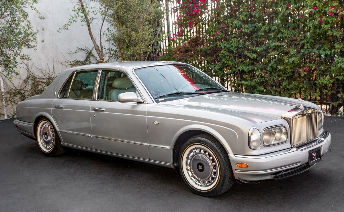 1999 ROLLS ROYCE SILVER SERAPH PASSENGER SIDE FRONT DOOR