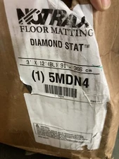 NOTRAX 826S0312BL-RS Static Dissipative Mat Black 3ft x 12ft NOB