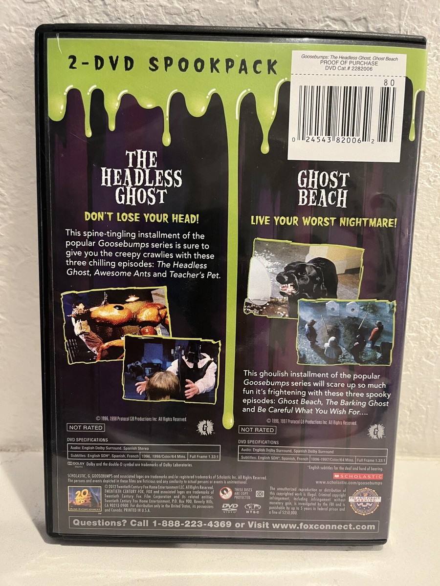 Goosebumps: The Headless Ghost/Ghost Beach Double Feature (DVD